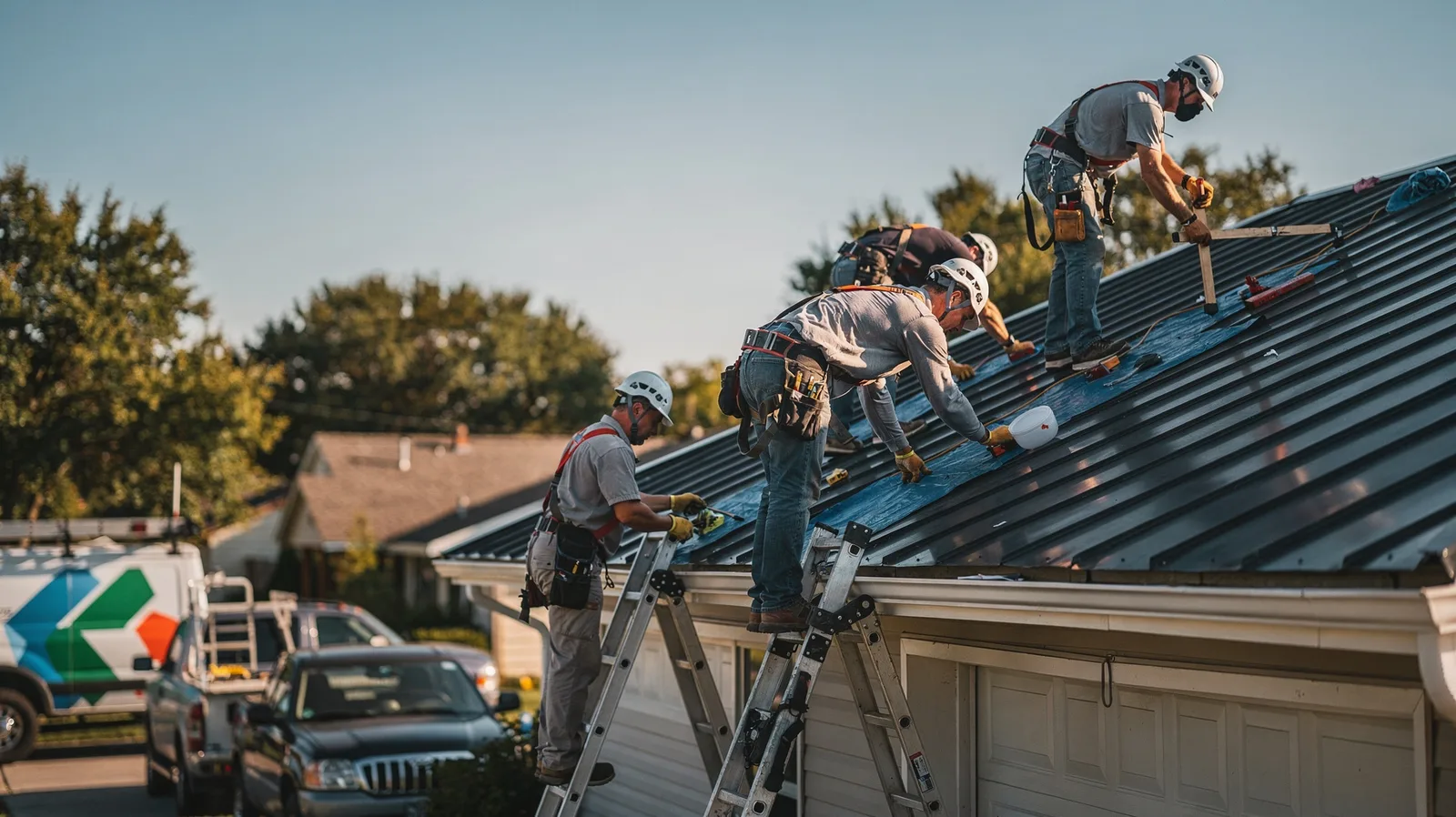 Metal Roof Installation in Leland, IA near me